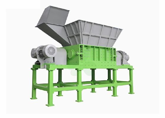 China Plastic/ Barrel / Glass / Paper Four Shaft Shredder Machine 22×2	Kw Power supplier